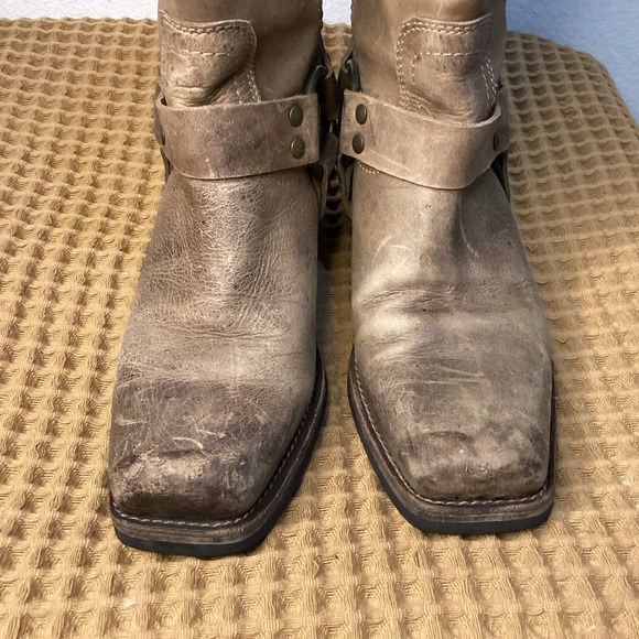 BCBG Girls Harness Boots Women's Size 8.5 B Moto Square Toe Western USA - Picture 11 of 11